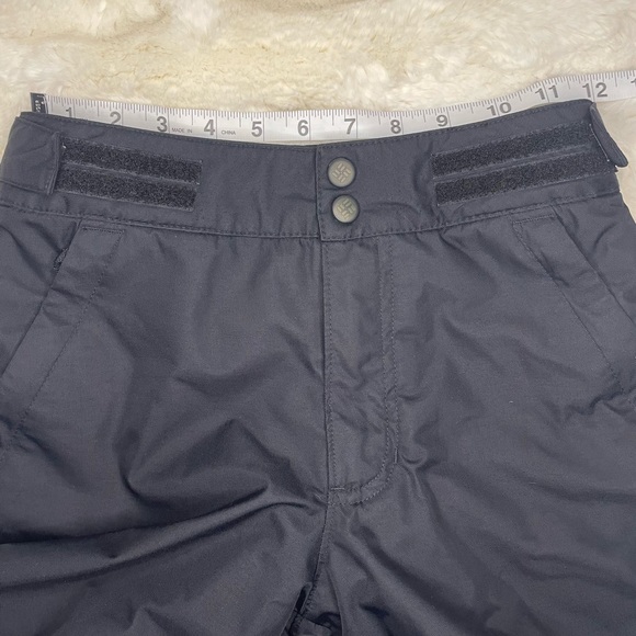 Kids Columbia Omni-Tech Black Snow Pants-Kids Medium 10/12 - Picture 6 of 12